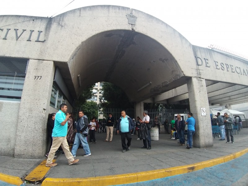 Aumentan filas de atención en Hospital Civil