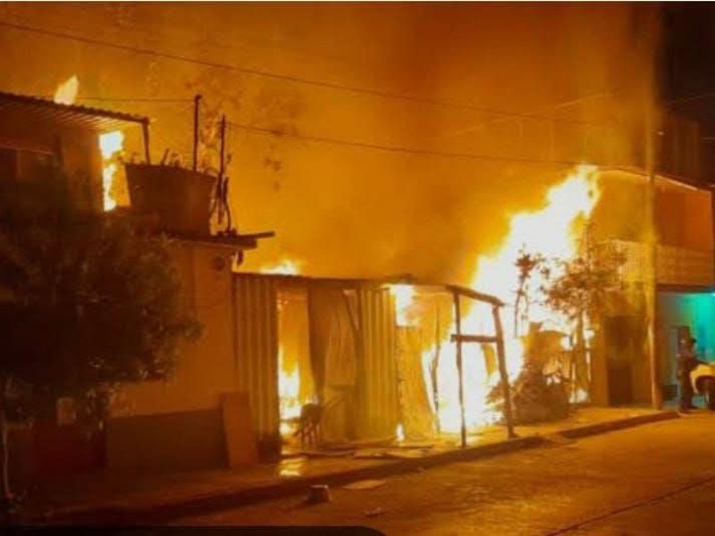 Aumentan incendios en viviendas por temporada decembrina