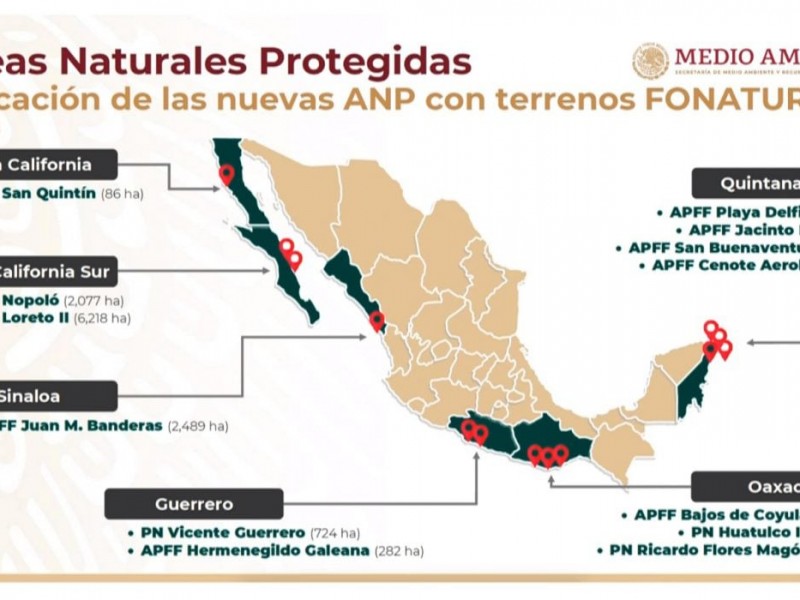 Aumentan las zonas de conservación de biodiversidad en Guerrero