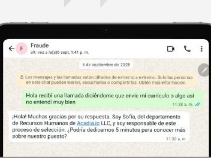 Aumentan llamadas fraudulentas sobre ofertas de trabajo en el extranjero