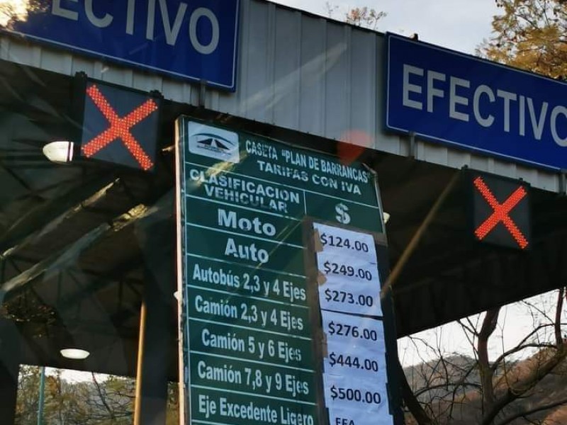 Aumentan sus precios casetas de cobro en Nayarit