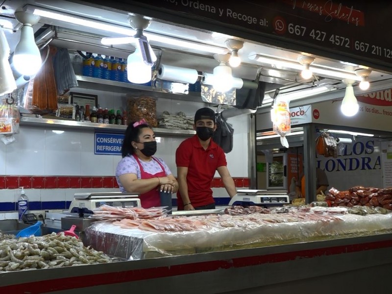 Aumentan ventas de mariscos por el dia del padre