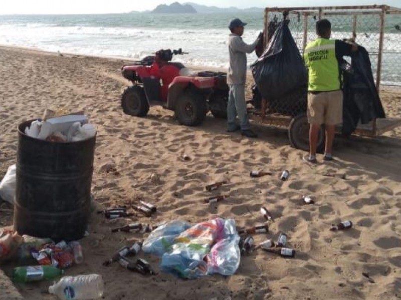 Aumentará la basura en Bahía de Kino en Semana Santa