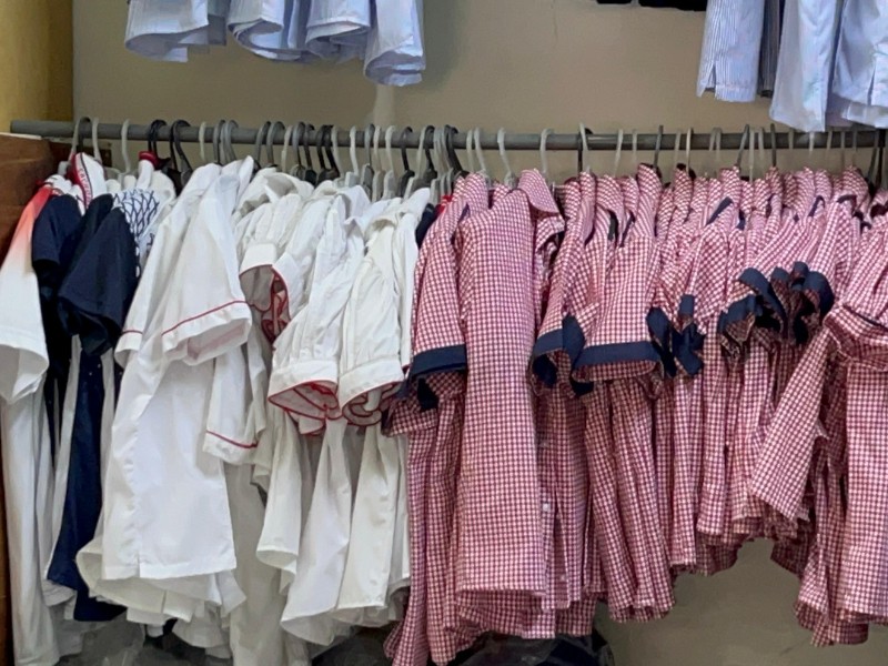 Aumentará precio de uniformes escolares este ciclo