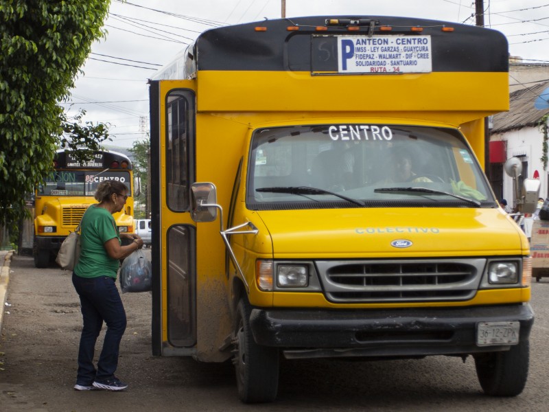 Aumentaran operativos de revisión en servicio de transporte público