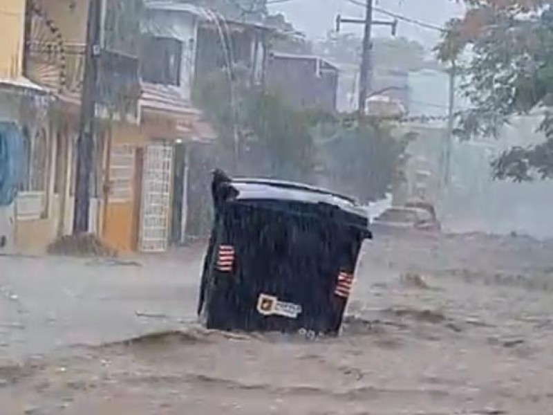 17 zonas han sufrido inundaciones en Tuxtla