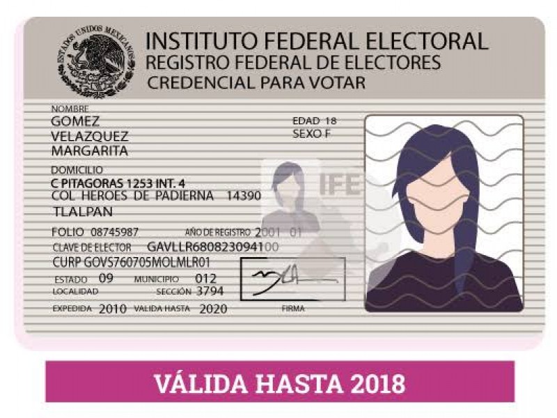 Aún pueden tramitar credenciales electorales extraviadas