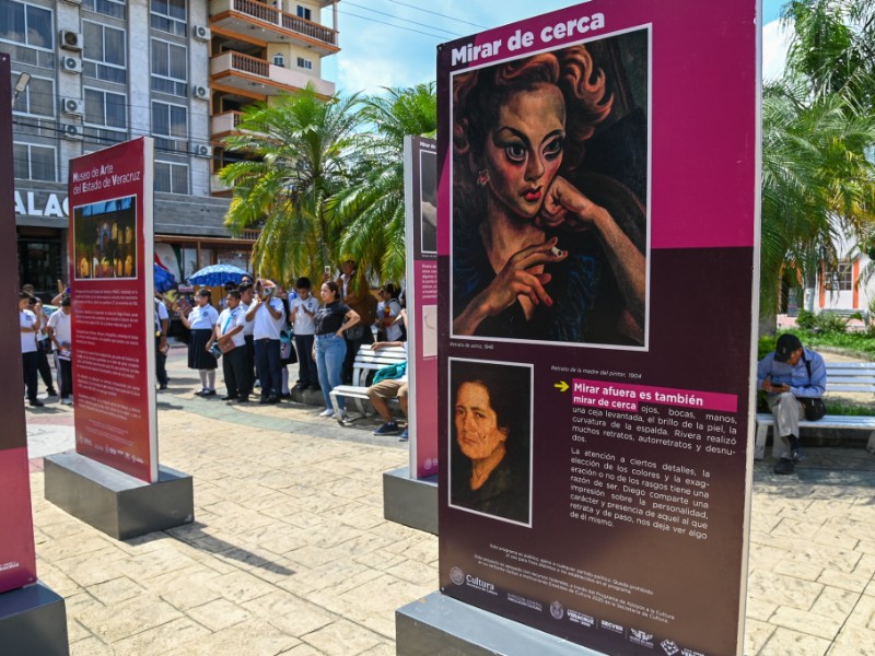 Aún puedes visitar la Galería Itinerante Diego Rivera en Tuxpan