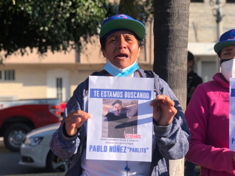 Aún sigue la protesta por la desaparición de Pablito