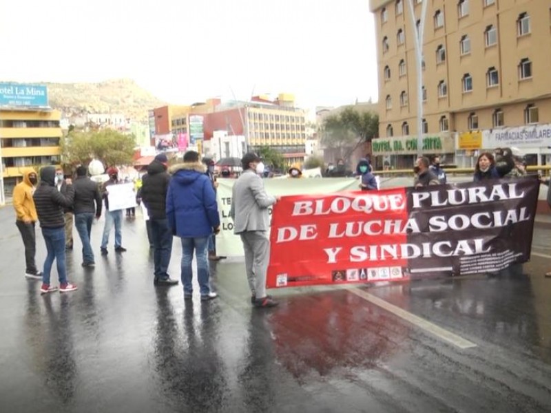 Aún sin solución a exigencias del SITEZ, vuelven a marchar