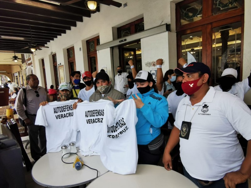 Autodefensas de Veracruz piden la liberación de su líder