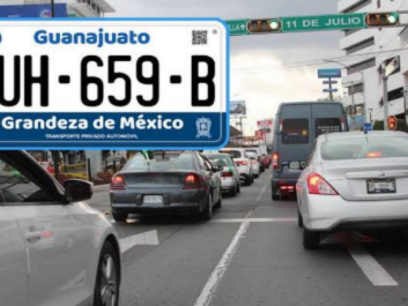 Automóviles irregulares dejarán de circular en Guanajuato