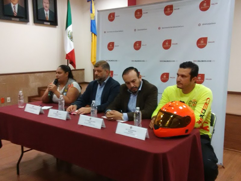 Autoridades buscan concretizar uso de casco en motociclistas|