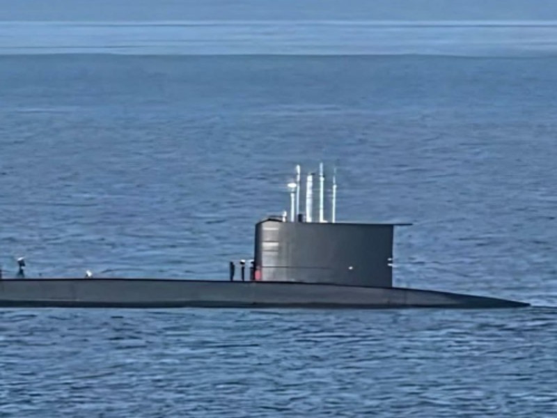 Autoridades confirman la presencia de un submarino en Puerto Vallarta