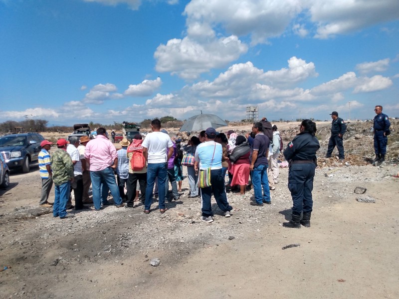 Autoridades dan atención a la problemática de la basura