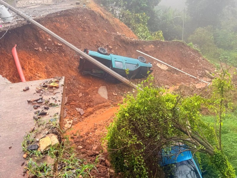 Autoridades de Ilamatlán confirman deceso de 3 personas tras lluvias e inundaciones