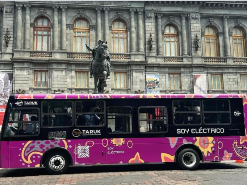 Autoridades de Los Ángeles interesadas en el autobús eléctrico fabricado en México