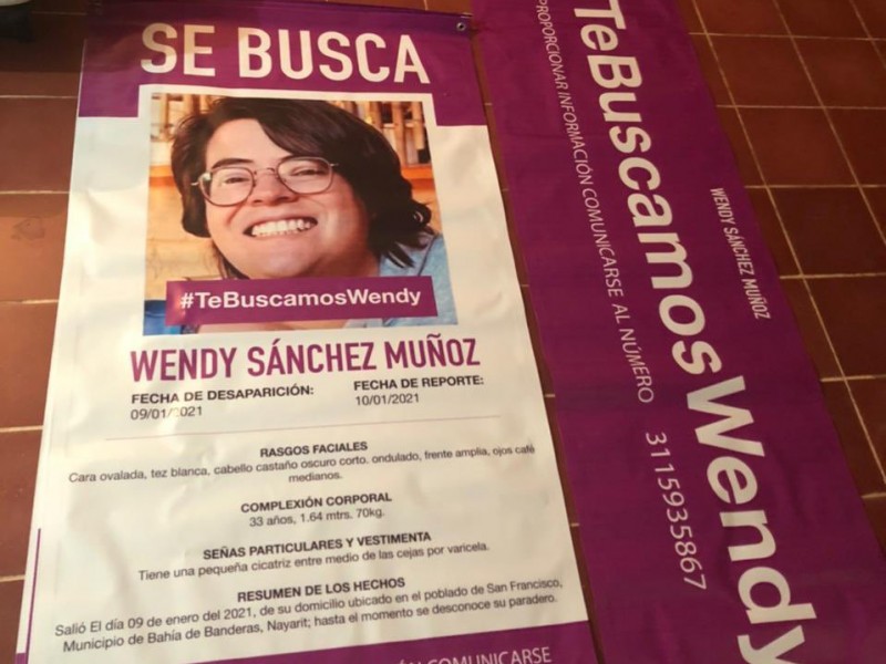 Autoridades de Nayarit siguen sin pista de Wendy