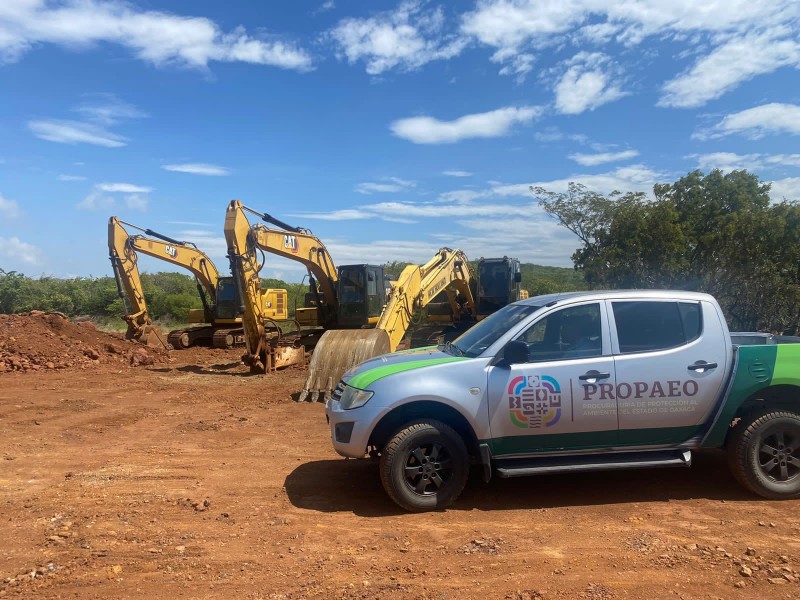 Autoridades de Oaxaca clausuran explotación del Cerro La Llovizna