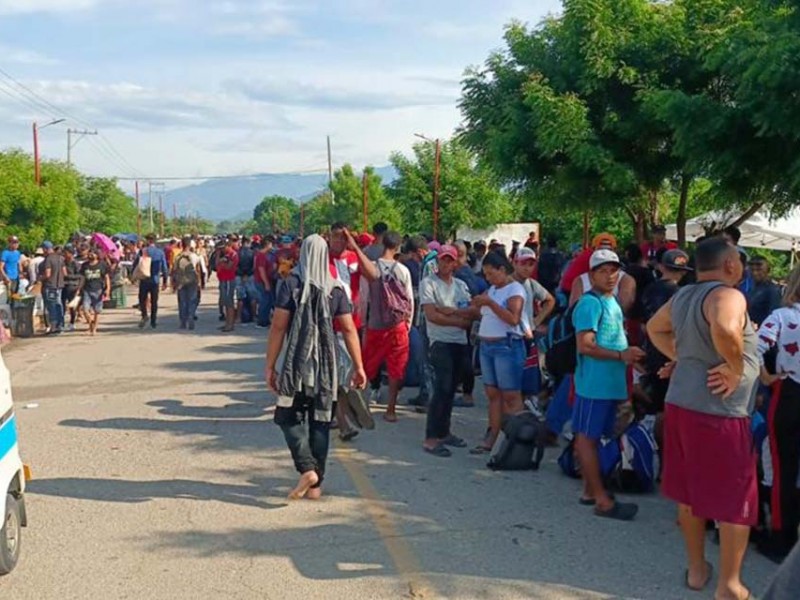 Autoridades de Tapanatepec advierten colapso financiero ante oleada de migrantes
