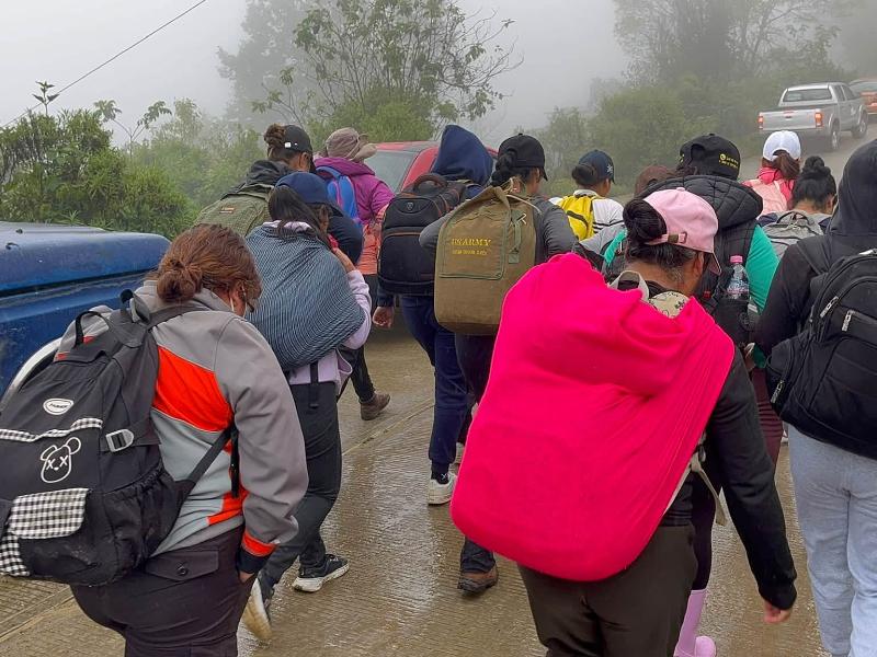 Autoridades de Zoquitlán forma una brigada para combatir incendios forestales