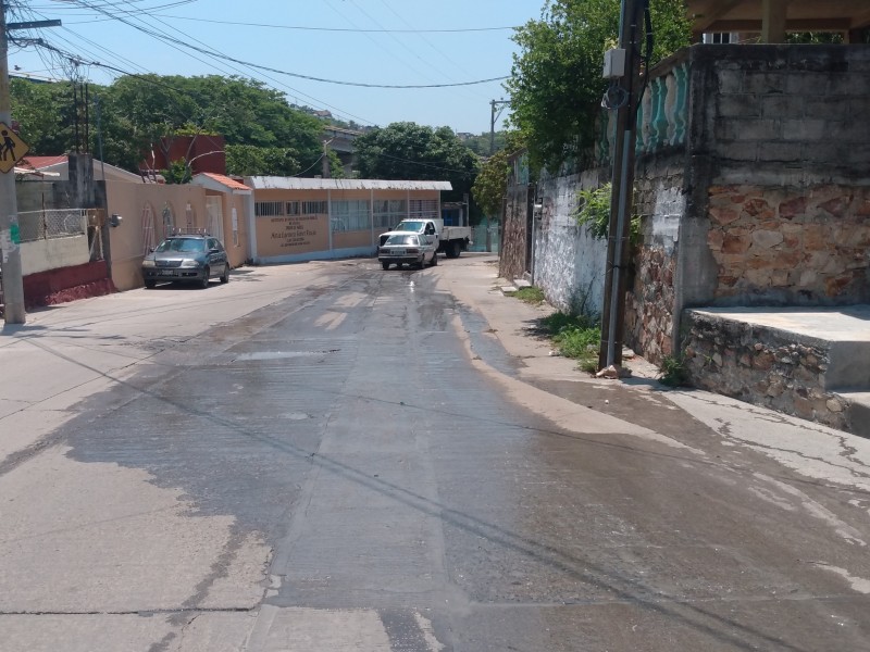 Autoridades desatienden colapso de drenaje en la San Pablo Sur