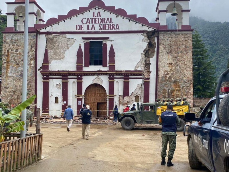 Autoridades estatales revisan daños en región de Ozolotepec