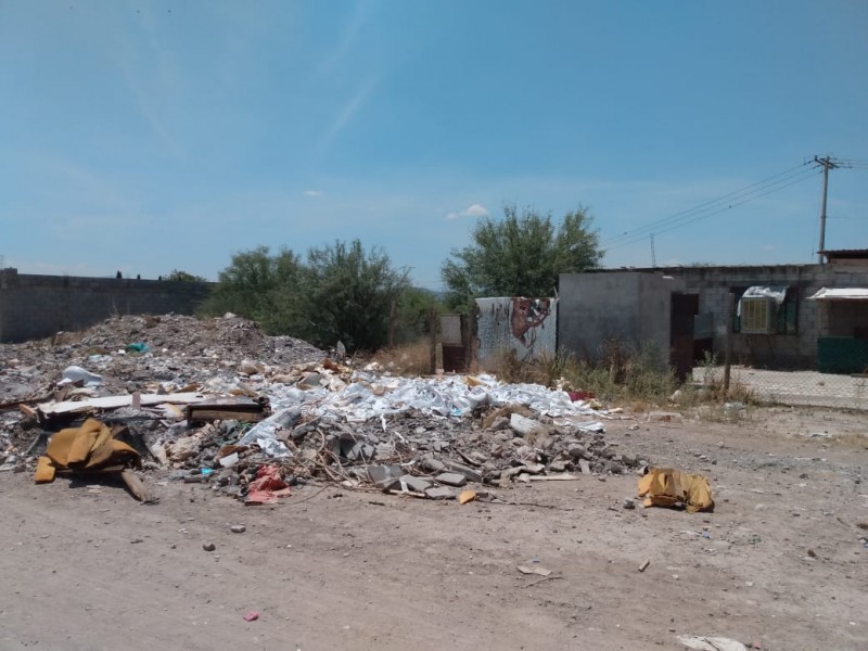 Autoridades ignoran problemática de basura en Lerdo