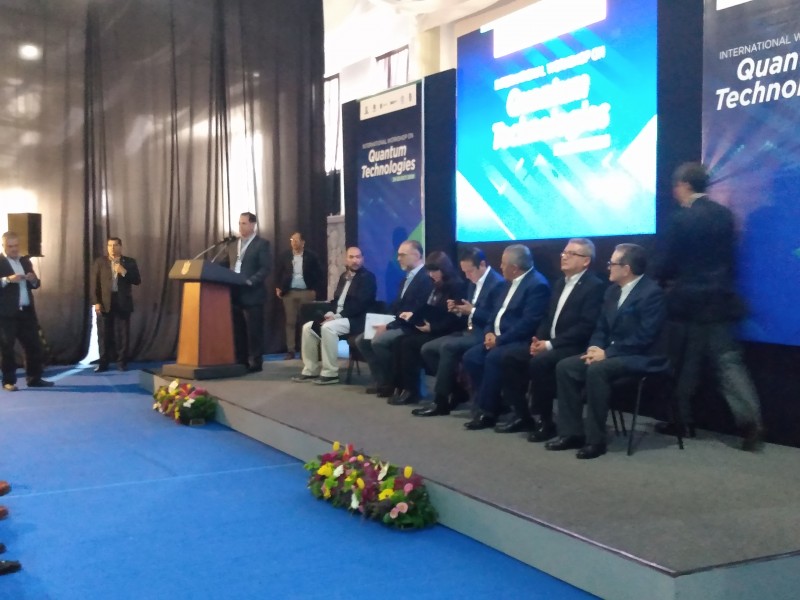 Autoridades inauguran International Workshop on Quantum Technologies