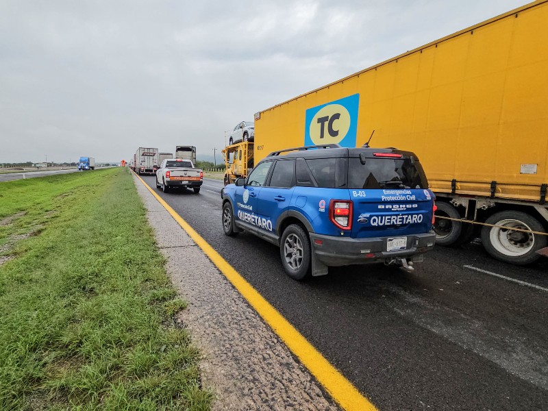 Autoridades locales acompañaron cortejo fúnebre de Texas a Jalpan