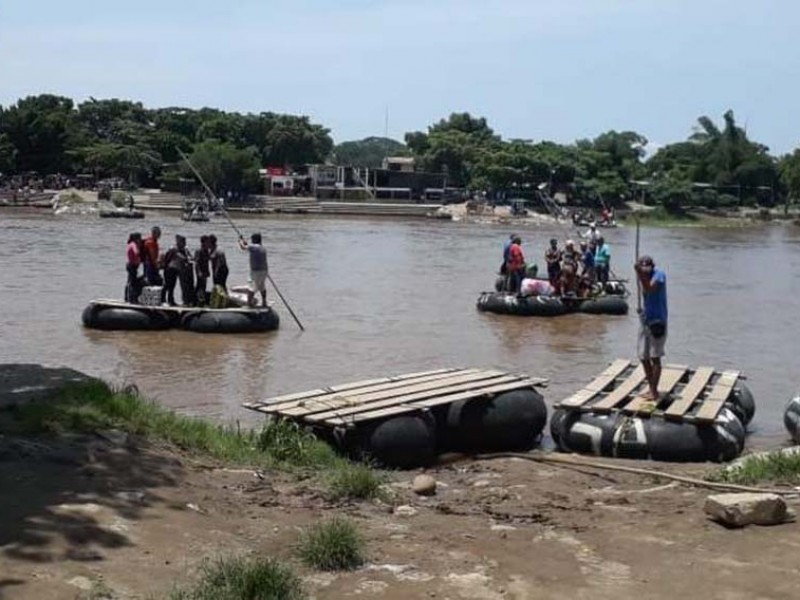 Autoridades mantienen monitoreo del río Suchiate