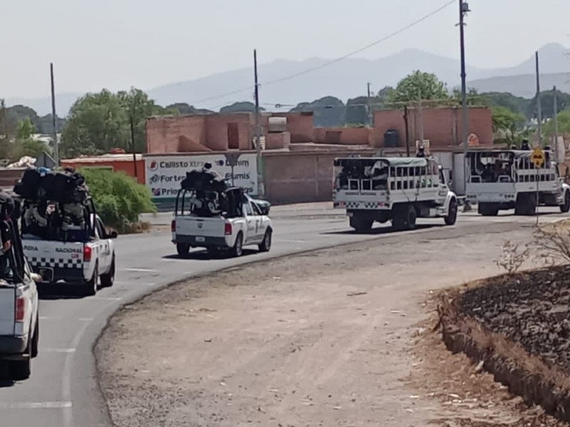 Autoridades mantienen resguardo en El Tejocote, Tequisquiapan