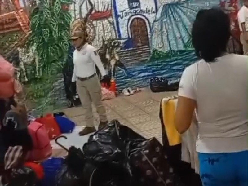 Autoridades migratorias realizan operativo contra Integrantes de caravana en Pijijiapan