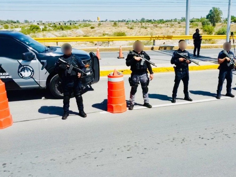 Autoridades municipales piden a la ciudadania comprensión por filtros de seguridad
