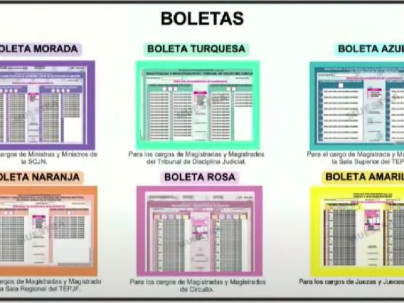 Autoridades piden votar este 1° de Junio