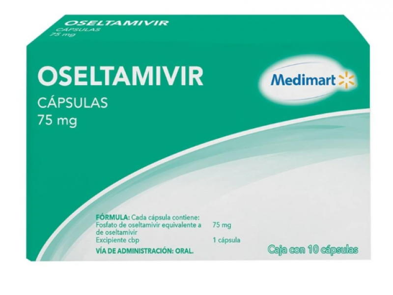 Autoridades sanitarias aseguran suficiente abasto del antiviral Oseltamivir