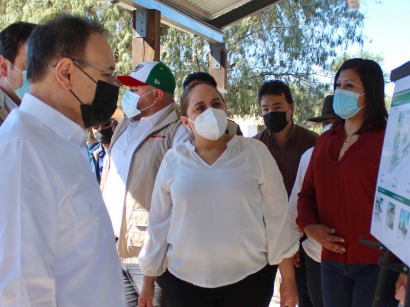Autoridades visitan comunidades Yaquis para verificar avances de obra