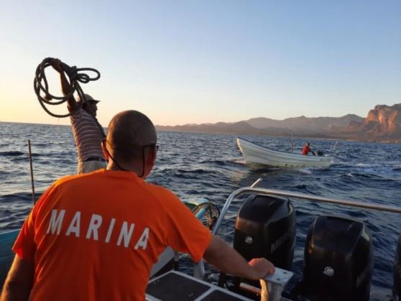 Auxilia Marina a pescadores en la Isla San Pedro Nolasco