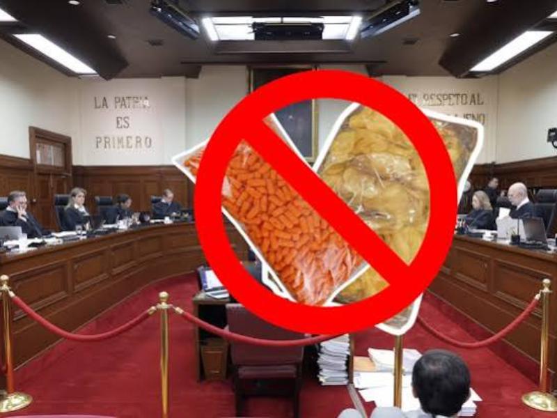 Avala la Corte normas sobre venta de alimentos en escuelas del país