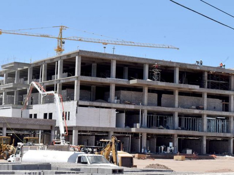 Avance del 98% lleva construcción de Hospital General de Especialidades