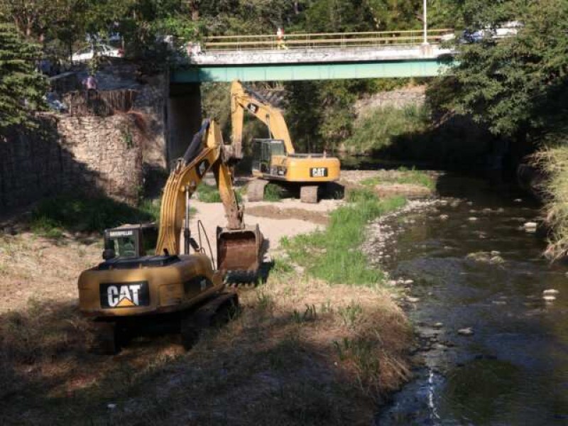 Avanza 2a etapa de limpieza del río sabinal en TGZ