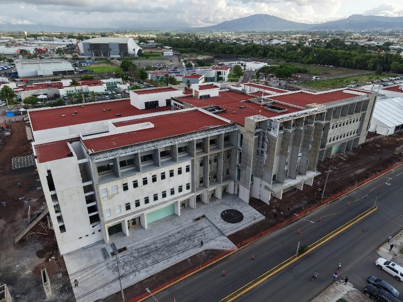 Avanza 70% construcción del Hospital de Alta especialidad IMSS-BIENESTAR en Tepic