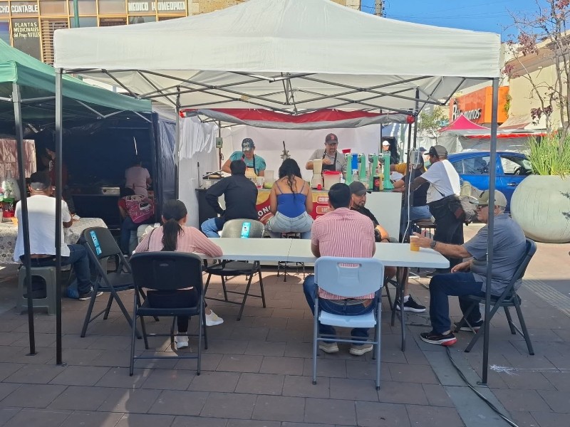 Avanza 99% rehabilitación de locales incendiados en mercado Juan Escutia