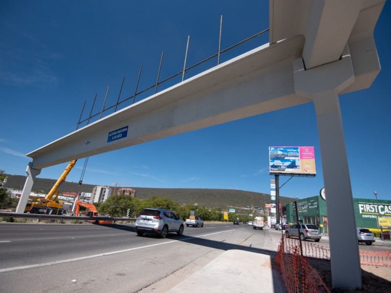 Avanza al 50% construcción del puente de La Pradera