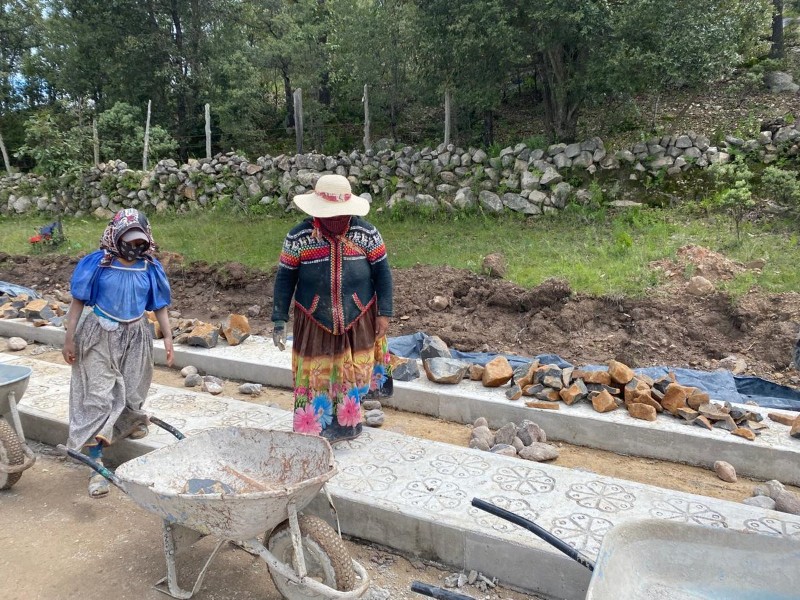 Avanza construcción de cinco caminos artesanales en la zona norte de Jalisco