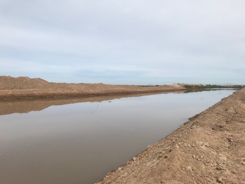 📹Avanza desazolve en desembocadura de dren Buenaventura