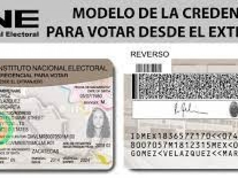Avanza INE en proceso para voto en el extranjero