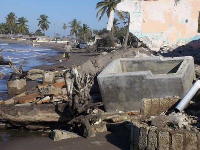 Avanza la erosión en Palmar de Cuautla