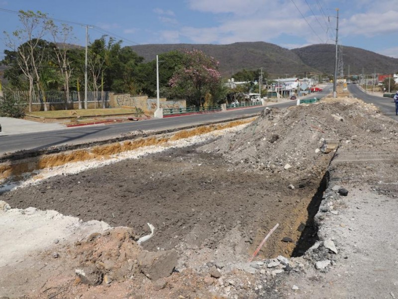 Avanza obra de paso desnivel de libramiento Norte de Tuxtla