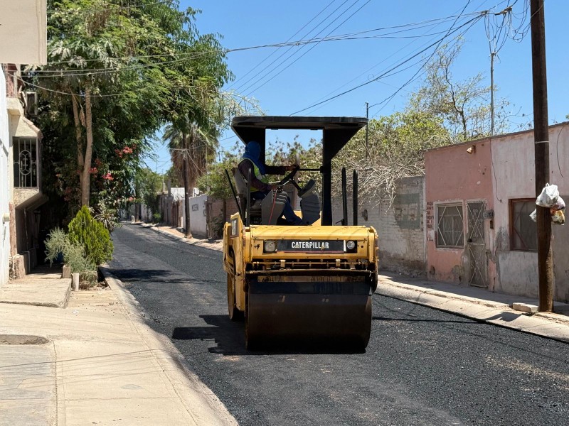 Avanza obra de pavimentación en callejón Bertha